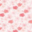 Tapis floral rouge / beige tissé à la machine Bemidji-78617445