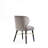 Strine Velvet And Leatherette Side Chair Dining Chair-103793053