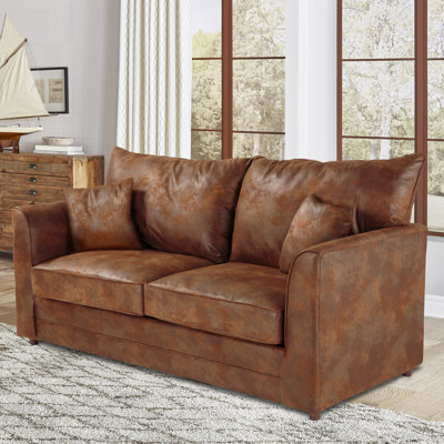 Aticus 77" Round Arm Sofa Bed