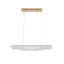 Luminaire suspendu linéaire en or 3000K