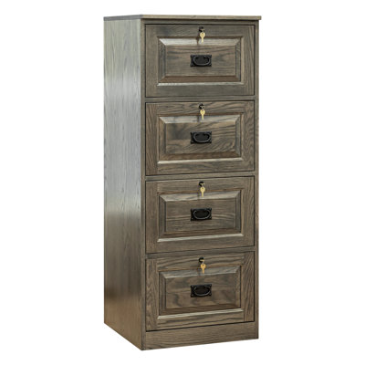 Dorcas 4-Drawer Vertical Filing Cabinet by Millwood Pines