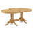 5 Piece Dining Table Set for 4 Includes an Oval Kitchen Table with Butterfly Leaf and 4 Kitchen Dining Chairs, Oak-1672671766-1714115984