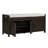 Marrion Contemporary Style Storage Bench with Adjustable Shelves and Cushions, Wooden Legs for Bedrooms and Entryways-752145675