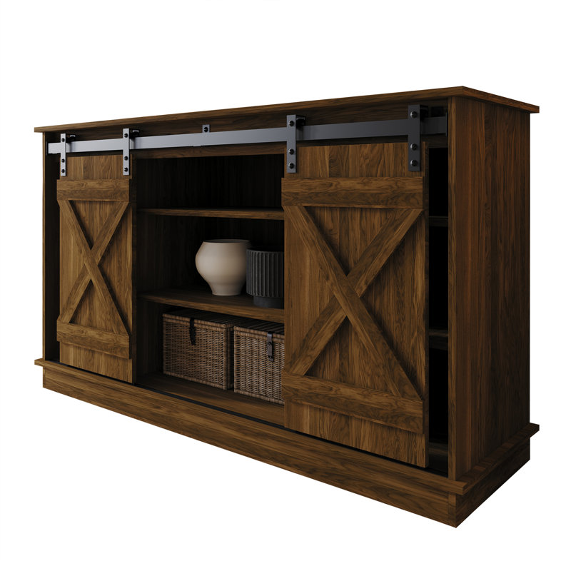 Trinece TV Stand for TVs up to 60", Brown