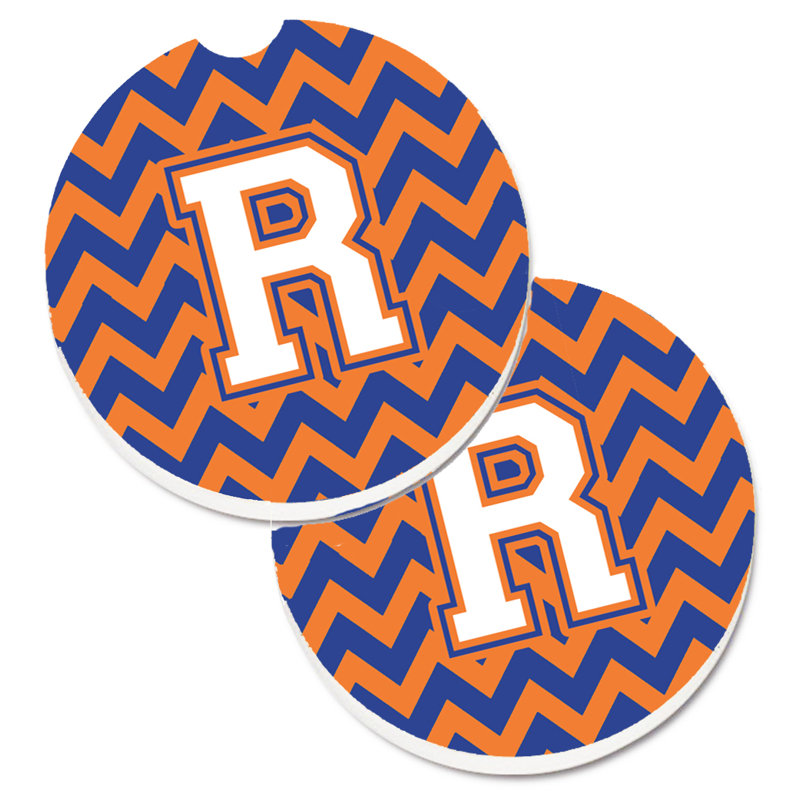 Sous-verre pour voiture, R, Orange
