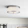 Atman Glass Flush Mount