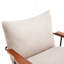 Comfortable And Stylish Modern Accent Chair With Rocking Function And Sturdy Metal Frame-774423907