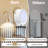 Modern Wall Sconce With Rechargeable Led Bulbs Vanity Lighting (Set of 2)-7460122