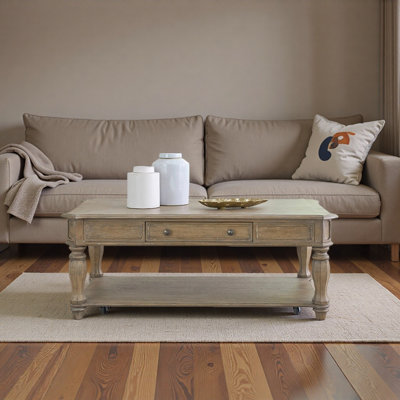 Table basse de style rétro américain