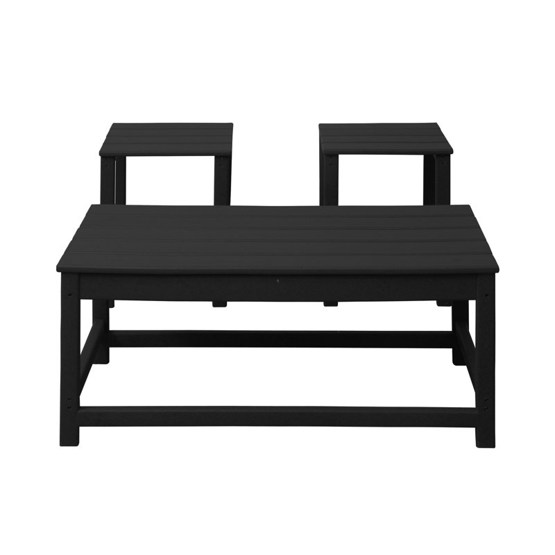 Table d'appoint et table basse Alger, Noir