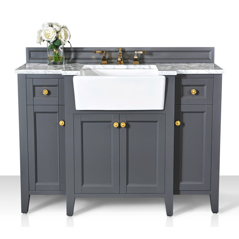 Adeline 48'' W Single Vanity, Gray