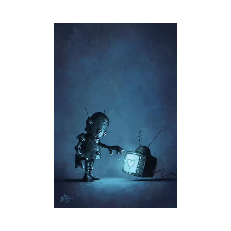 Contact by Matt Dixon - Wrapped Canvas Gallery-Wrapped Canvas Giclée, 30.48cm H x 20.32cm W