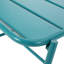 Table d'appoint en métal pour l'extérieur