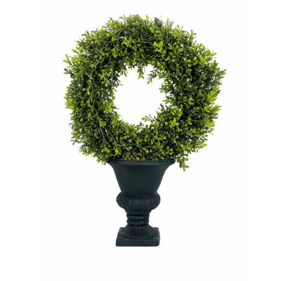 Topiaire buis artificiel en buis 12,25 po