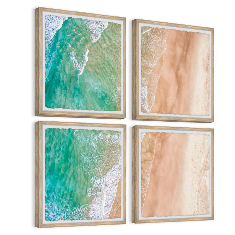 Swim The Sea by - photographie de 4 pièces, H 18 po x l 18 po
