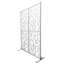 Cloison d'intimité en métal avec écran d'intimité autoportant pour terrasse et jardin en forme d'oiseau blanc W3,8Ft X H6ft-1955711335