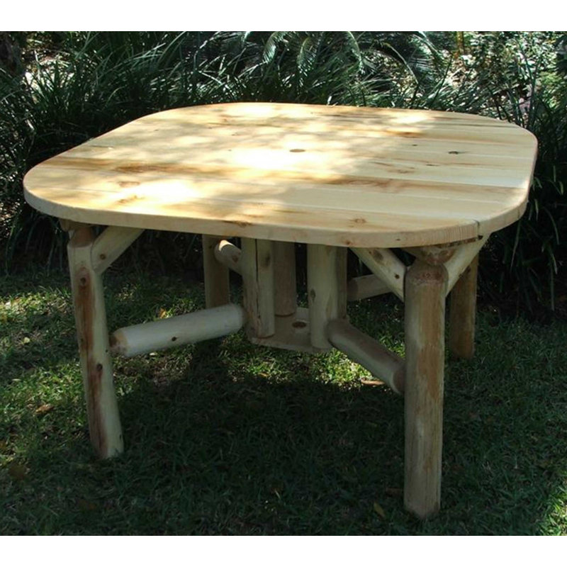 Table de salle à manger en bois massif Wellow