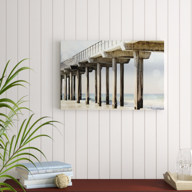 Boardwalk III 1 Piece Wall Art on Canvas, 51cm H x 76cm W, Wrapped Canvas
