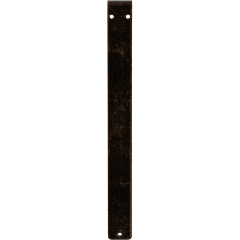 Support en fer forgé Versailles, Bronze vieilli, H 12 po x l 1,5 po x P 10 po