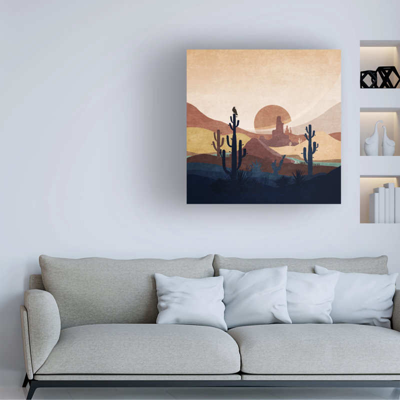 Art sur toile, bolognaise, bleu, H 35 po x l 35 po