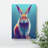 XC1022-2401X Hare In Colour - Wrapped Canvas Print