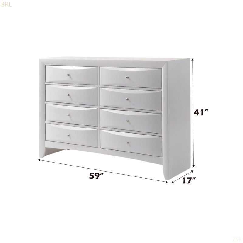 Commode Ireland, Blanc