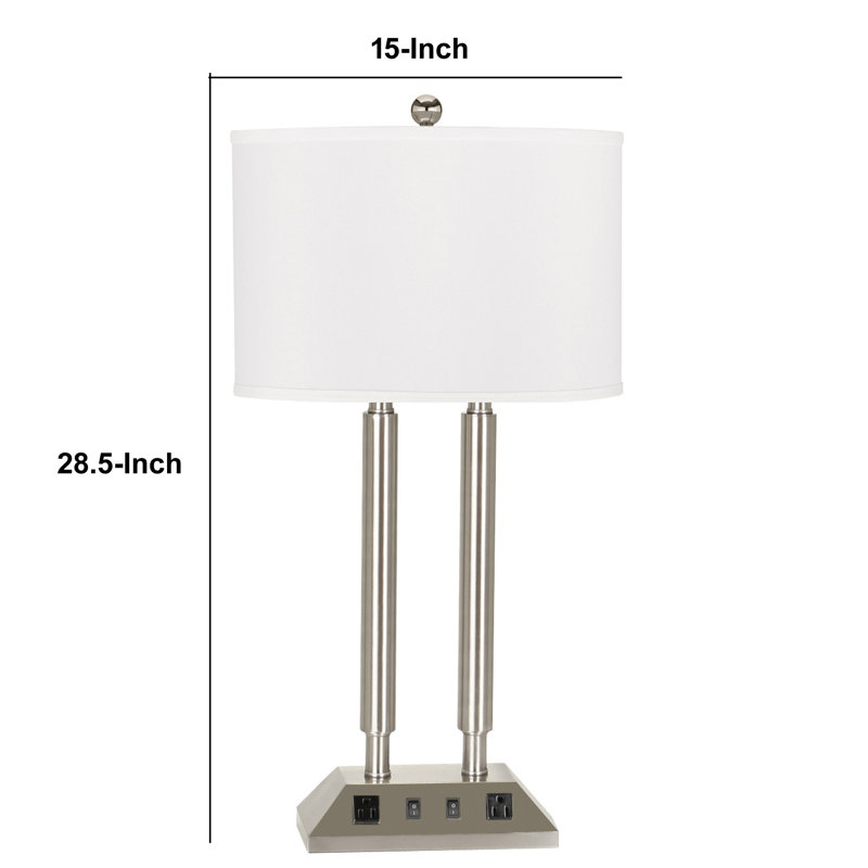 Galynn Metal USB Table Lamp