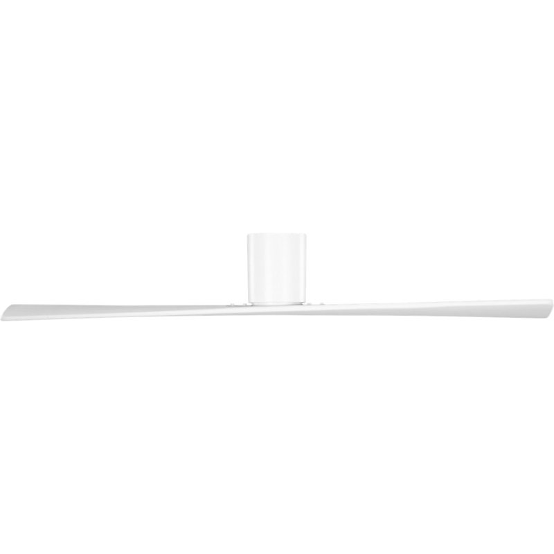 Plank Smart 60 Hugger Ceiling Fan, Matte White