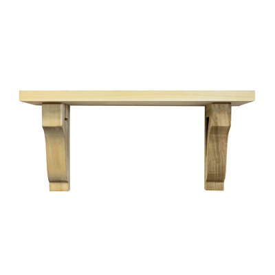 1" Shelves/W Corbels