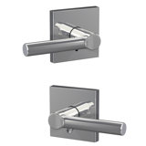 Custom Broadway Hall-Closet and Bed-Bath Lever with Collins Trim