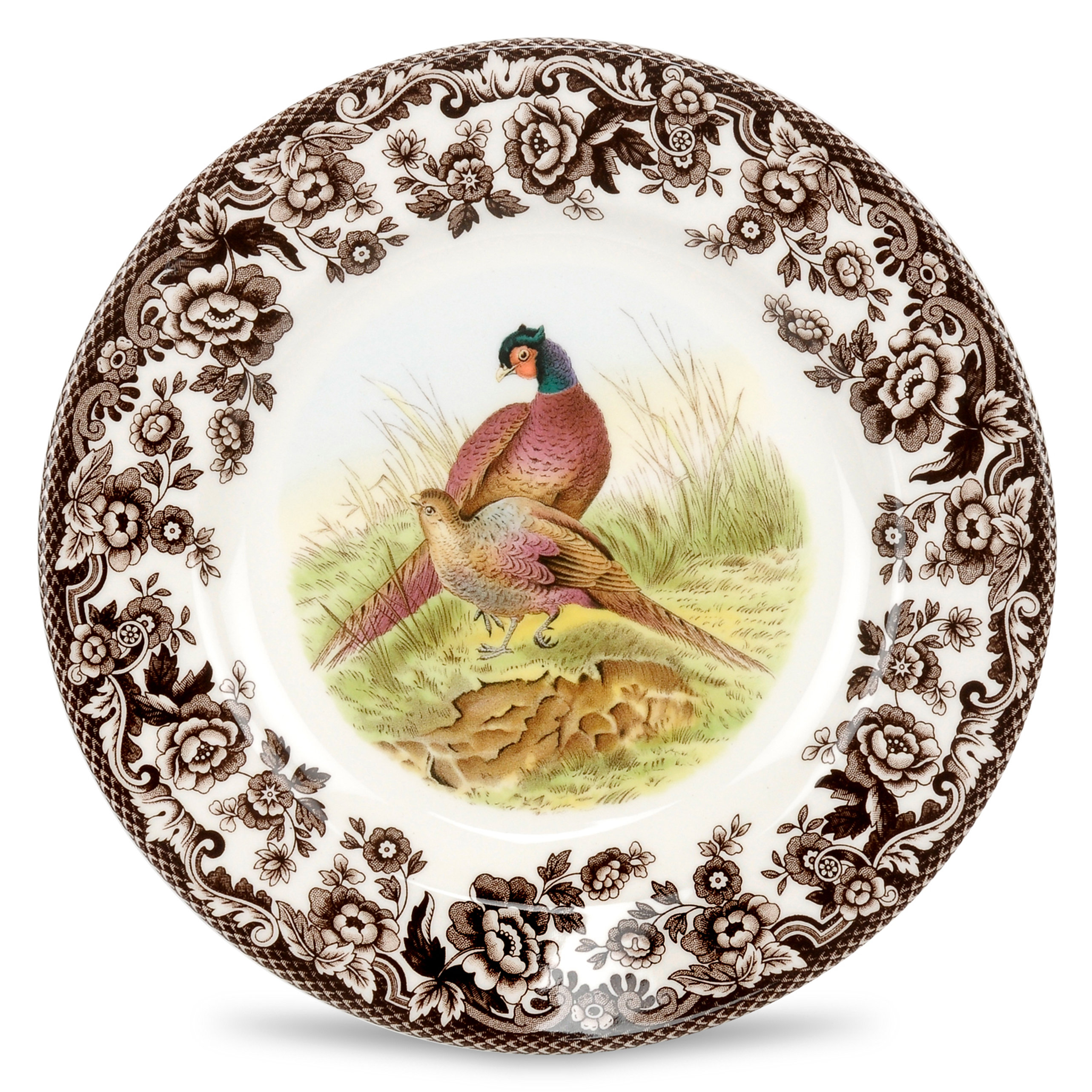 Spode Woodland Salad Plate 8" Pheasant | Wayfair