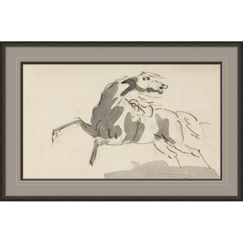Horse Running Print by Sawrey Gilpin