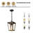 Alexia 1-Light Outdoor Hanging Light