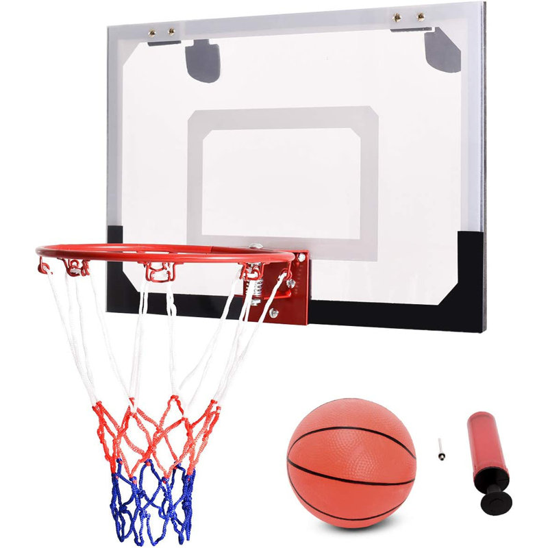 Isabelle & Max Crippen Basketball Hoop Over The Door