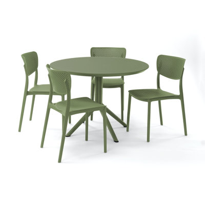 Farrah Lucy 5 Person Dining Set