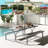 Jonali 4 - Person Patio Dining Set with Rectangular Table-1281530544