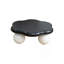 Table basse en forme de nuage de 35 pouces avec finition mate lisse, sécuritaire pour les enfants et les animaux de compagnie, conception polyvalente et durable-2142603551
