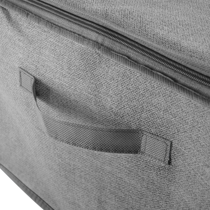Rangement en plastique sous le lit, Gris