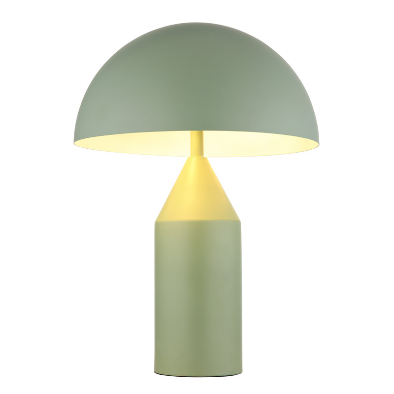 Anazagene Metal Table Lamp, Green, Green