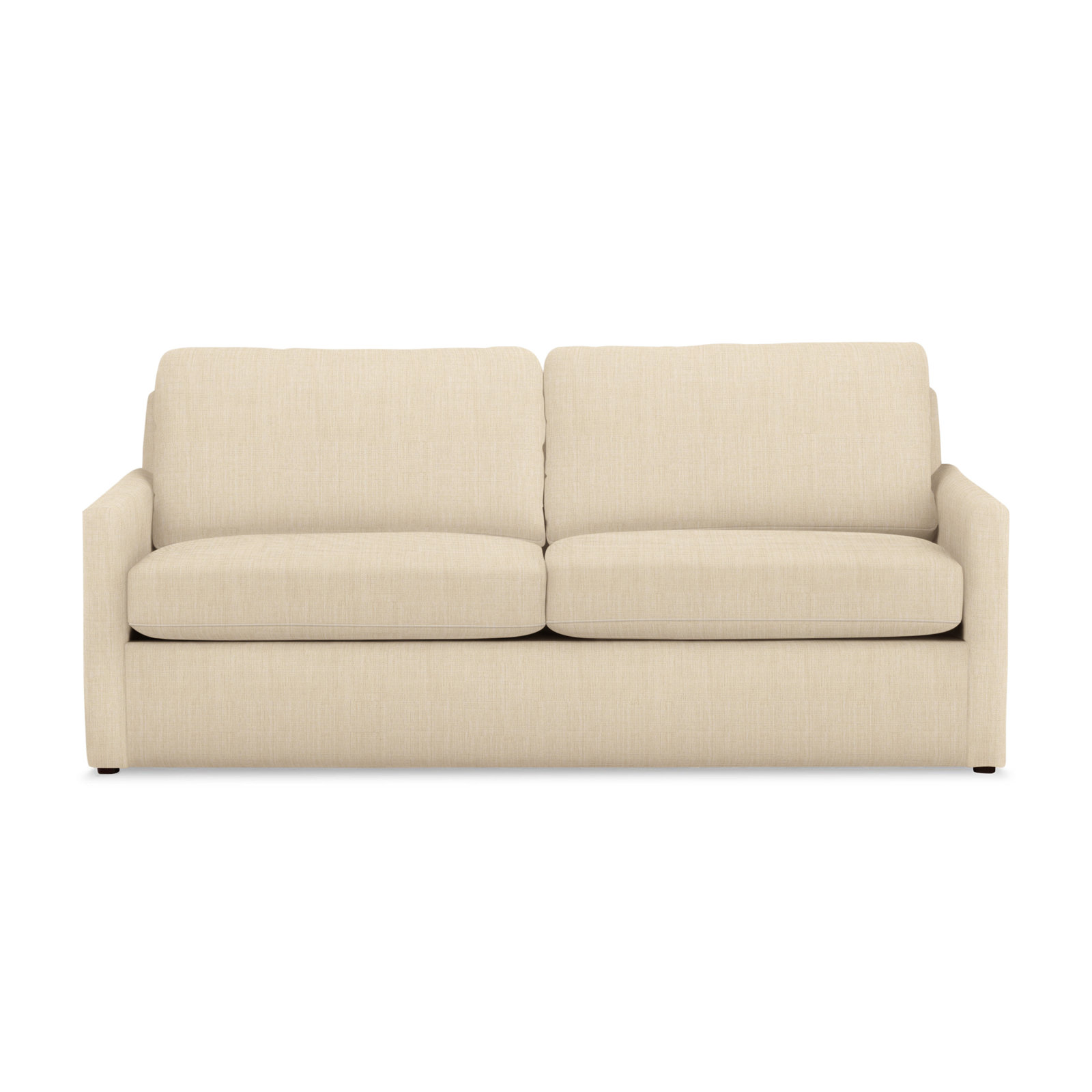 Savannah 85'' Upholstered Sofa, Canvas Flax Sunbrella® Canvas