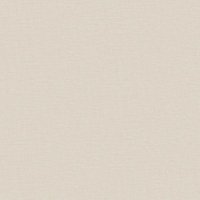 Rouleau de papier peint uni Lustre brillant, Crème, crème