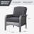 Gretna Wicker Outdoor Lounge Chair-50023977-80001252