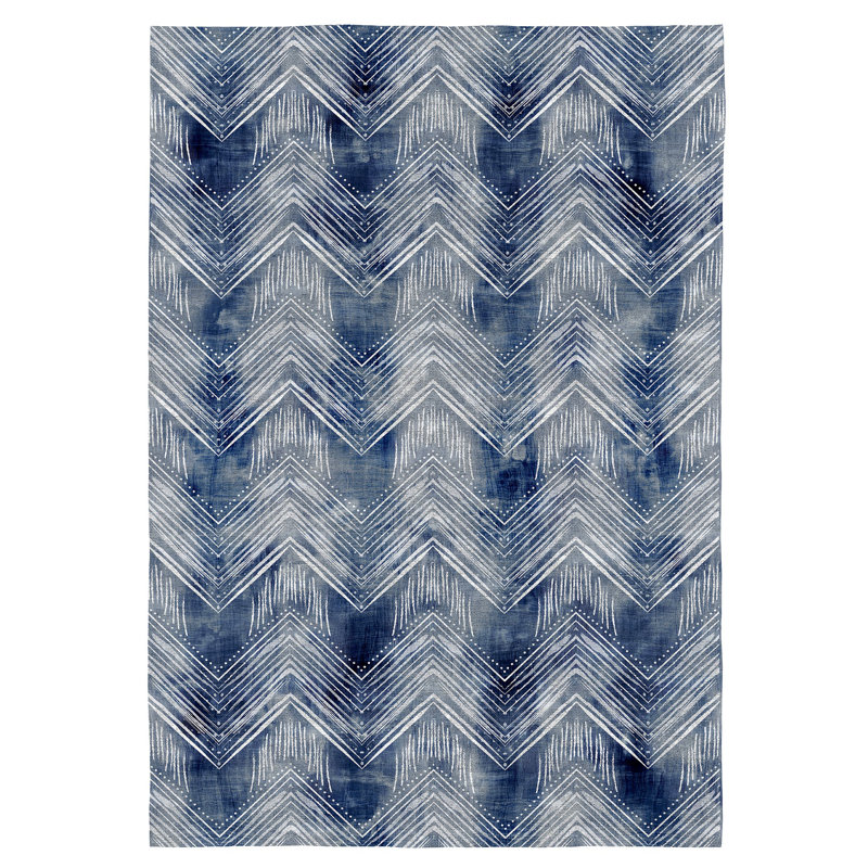 Alderete Chevron Area Rug, Rectangle 160 x 230cm