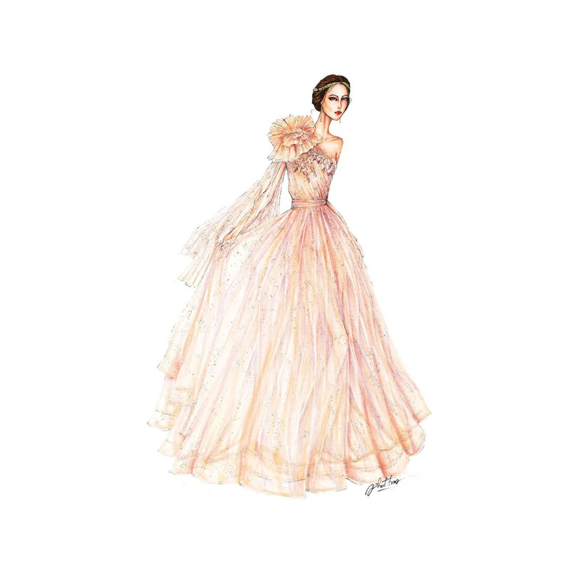 Michael Costello printemps-été 2018, H 40 po x l 26 po x P 1,5 po