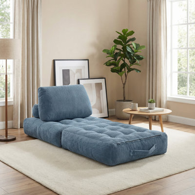 Folding Couch Bed-convertible Boneless Sleeper Chair Bed, Foldable Mattress, Portable Floor Futon Sofa Bed, Small Couches For Living Room, Apartment And Small Space, Single.