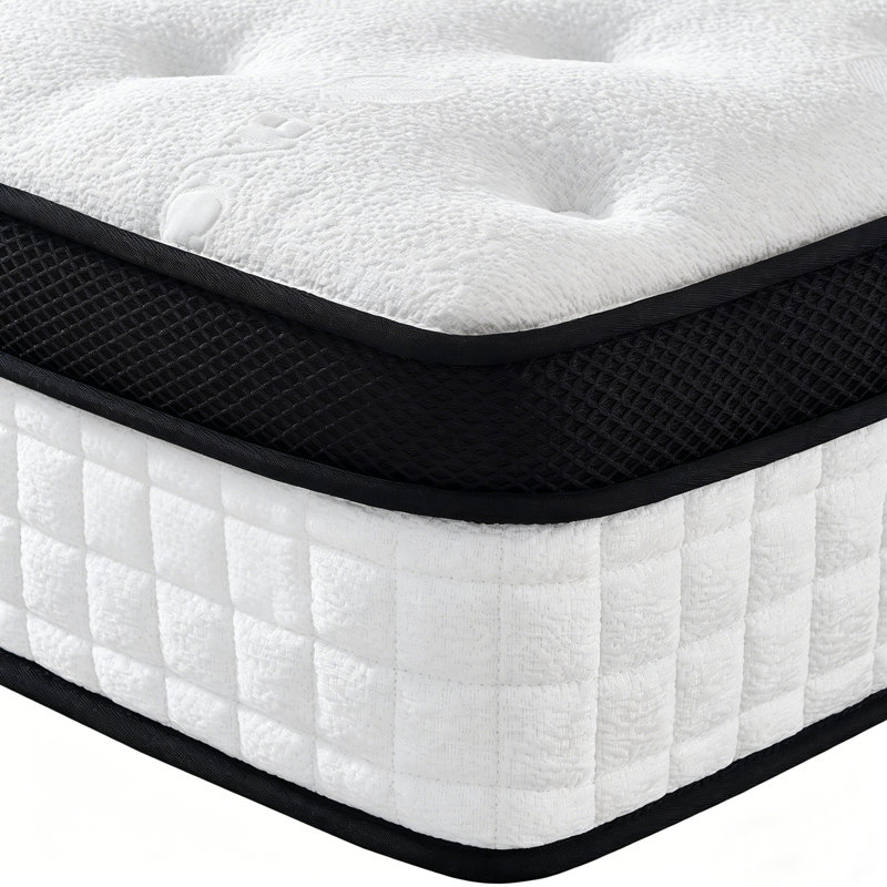 28cm 9-Zone Gel Memory Foam Pocket Sprung Mattress, Small Double(120x190x28cm)