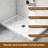 48/60"W x 32/36"D Multiple Sizes Single Threshold SMC Shower Pan Base with Drain Assembly, Non-Slip-118781937-112495621