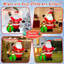 Décoration de Noël gonflable pour père Noël avec rennes gonflables 6 pi