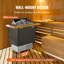 Chaufferette pour sauna en acier inoxydable / zinc galvanisé