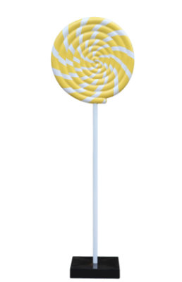 Henebry Swirl Lollipop Over Sized Statue